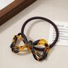 1pc Turtle Patterned Bow Headband Strong Elasticity Brown Rope Design Retro Fashionable Suitable for Appointment Outdoor Use