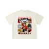 260 GSM Double Yarn 32 Count 100% Cotton One Piece V16 Luffy Print Unisex Heavy Cotton T Shirt