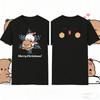 Kawaii Bubu Dudu Unisex High Quality Christmas Funny Lovely Graphic TShirt Holiday Gift for Couples Crewneck Shortsleev Women