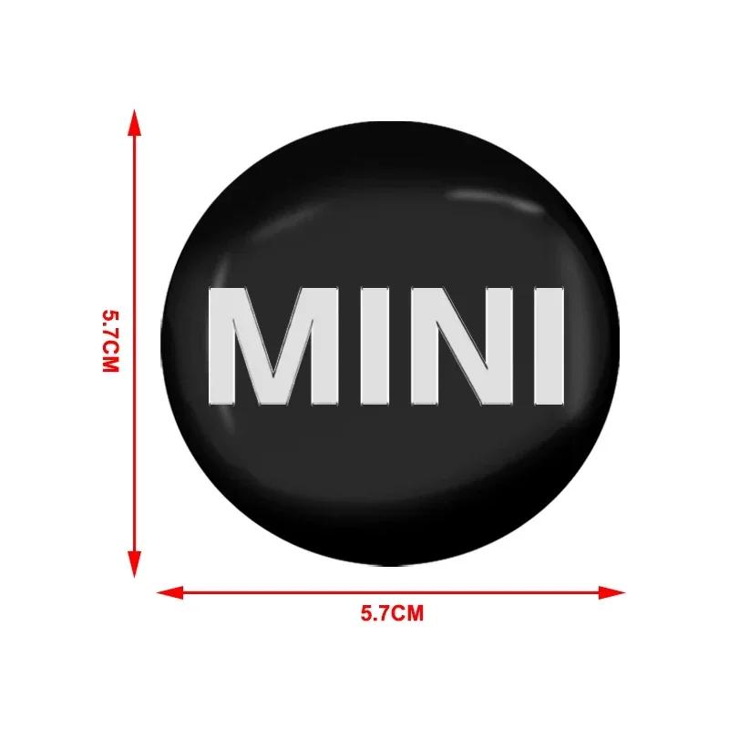 2025 Pro BMW MINI 4ks 56mm Krytka středu kola Odznak Dekorace nálepky na kolo Pro MINI Cooper One S Clubman R50 R53 R56 R60 F5