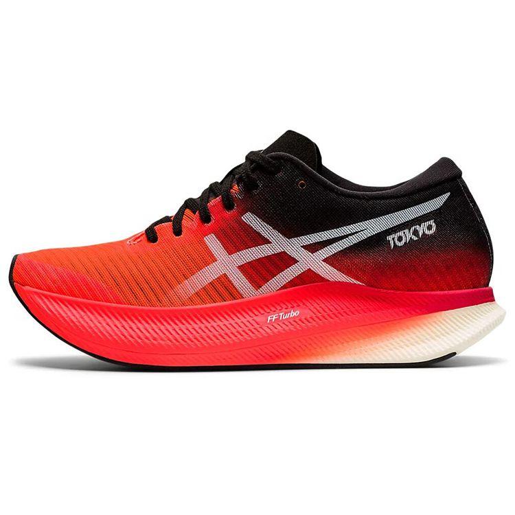 ASICS Women s Metaspeed Sky Sunrise Red Black Running Shoes 1012B069-600 EU 37.5