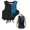 Kayaking Swimming Adult Safety Buoyancy Life Jacket Vest with Whistle(M)