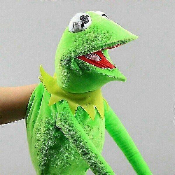 2025 60 cm Marionetta a Mano di Kermit la Rana Peluche Giocattolo a Corpo Intero Oggetti di Scena