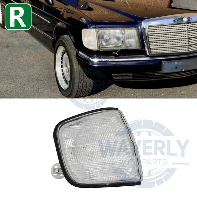 for 1980-1991 Mercedes Benz W126 260SE 280SE 300SE 380SE 420SE Front Marker Turn Signal Indicator Lamp 0008209021 0008209121