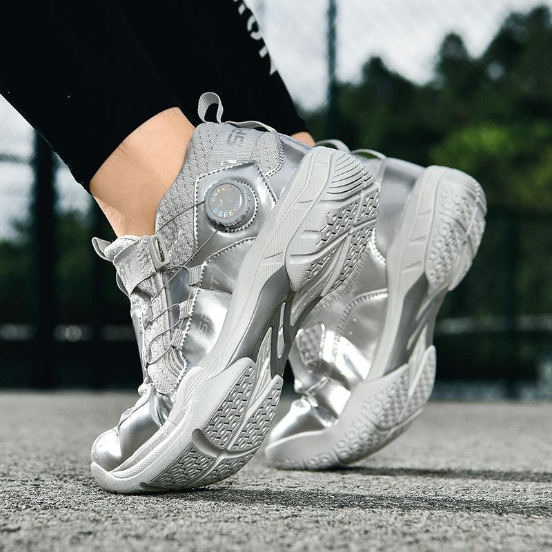 New Badminton Shoes Non-slip Professional Indoor Sports Shoes Men's and Women's Breathable and Wear-resistant Tennis Shoes