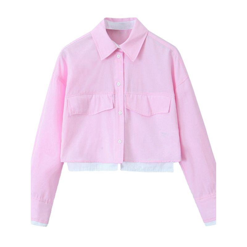 Kaslead Women's Fashion Casual Short Shirt