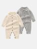 European & American Style Newborn Cotton Romper for Autumn/Winter - Perfect for First Birthday