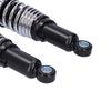 Pair of 10.5in Motorcycle Shocks Absorber Damper Fit for XL883 XL883R  200R  200L(Black Chromeplate )