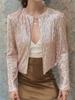 Cardigan casual de primăvară, supradimensionat, din tricot cu nervuri, de culoare solidă, cu deschidere frontală și paiete, pentru femei