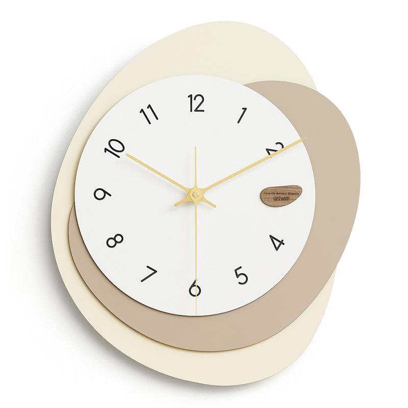 Wall Clock 2025 New Home Ins Wind Creative House Decoration Living Room Decoration Led Clock