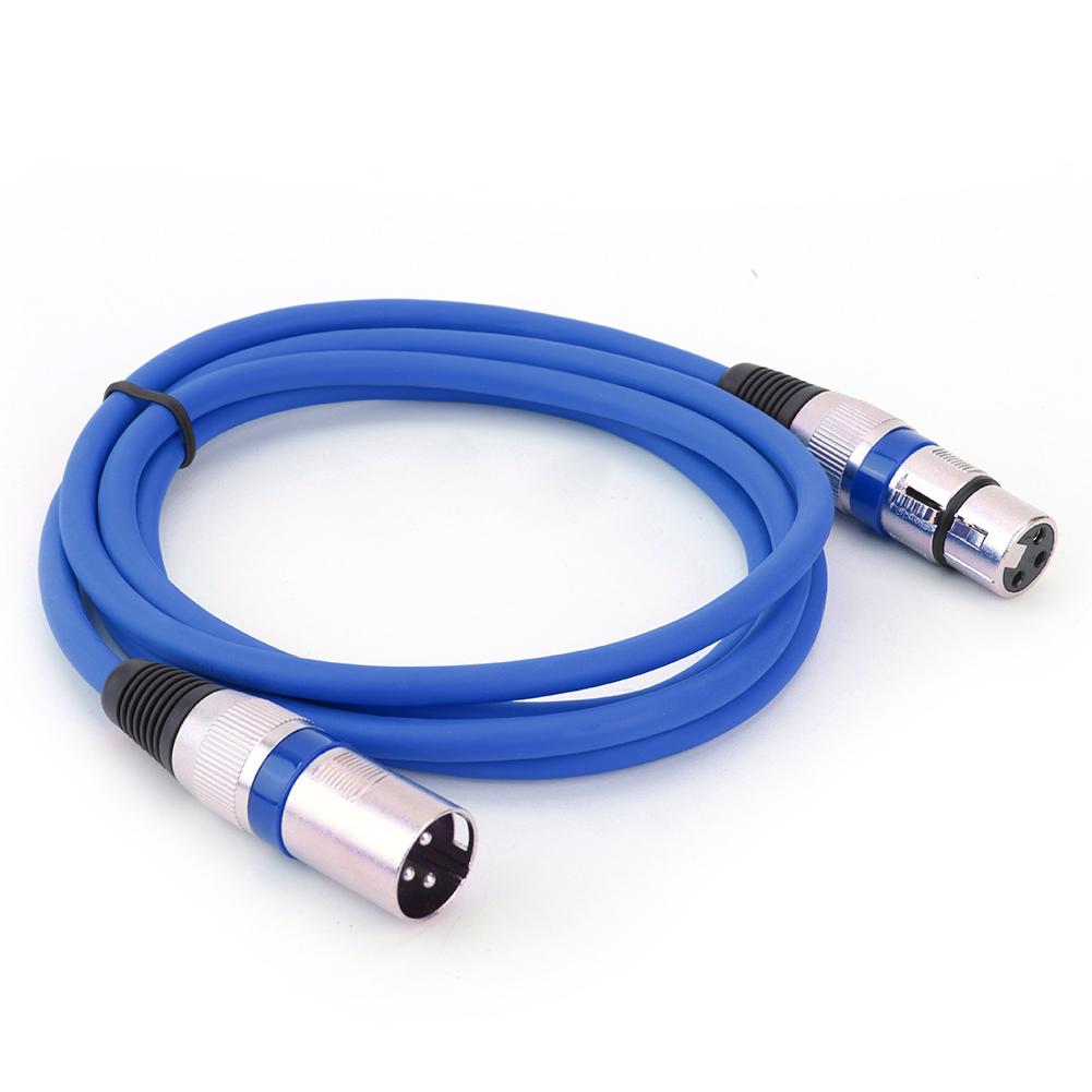 5.9ft DMX Stage DJ Cable XLR 3Pin Male to Female Connector Wire