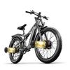 Shengmilo S600 E-Mountainbike für Erwachsene, 2000 W, für Herren, mit zwei Motoren, 48 V, 17,5 Ah, 840 Wh Akku, 26 Zoll breite Reifen, Herren-Elektrofahrrad
