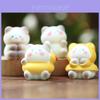 Siamese Cat Miniature Figurine Resin Toy Collectible For Cat Lovers And Gift Givers