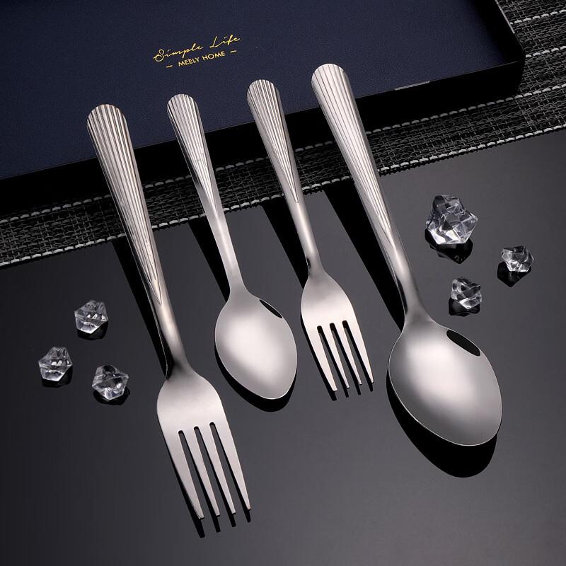 Stainless Steel Dessert & Fruit Fork Set