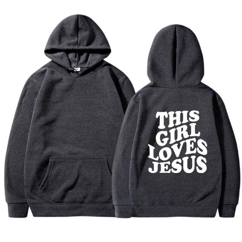 Personalized Printed Best-Selling Versatile Long Sleeve Loose Hoodie Spring Autumn Women'S Clothing