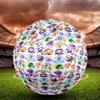 Dandy's World Print Size 5 Soccer Ball, Standard Match Football for Sports Game and Team Practice, Ideal Gift for Soccer Fans