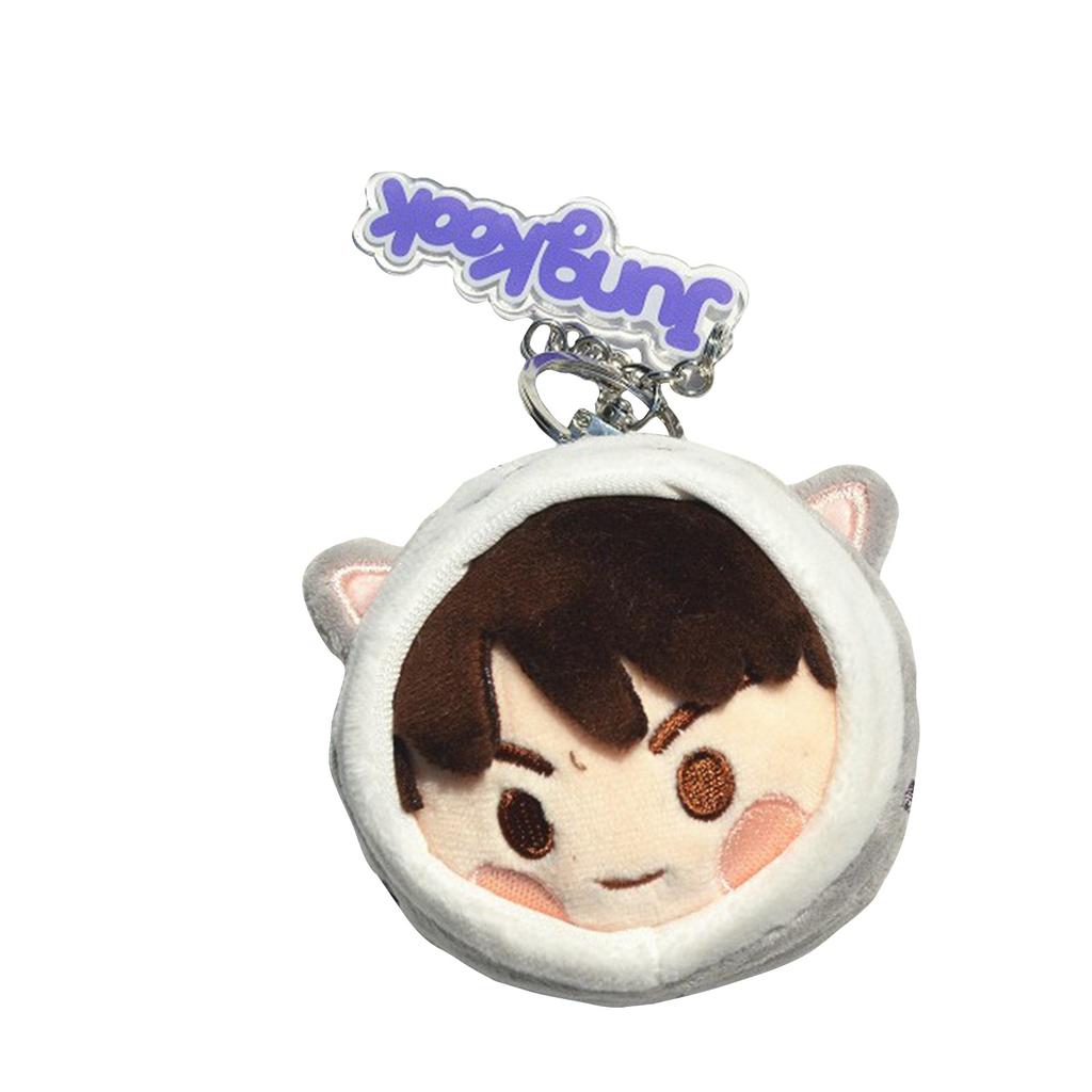 Plush Doll Keychains, Cute Plush Gifts And Idol- Gifts Are Hung Keys, Schoolbags And Cards