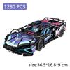 Creative Construction Blocks, Sports Car Construction Blocks Plaything Sets, Assembled Racing Models, Household Decoration, Gifts For Boys