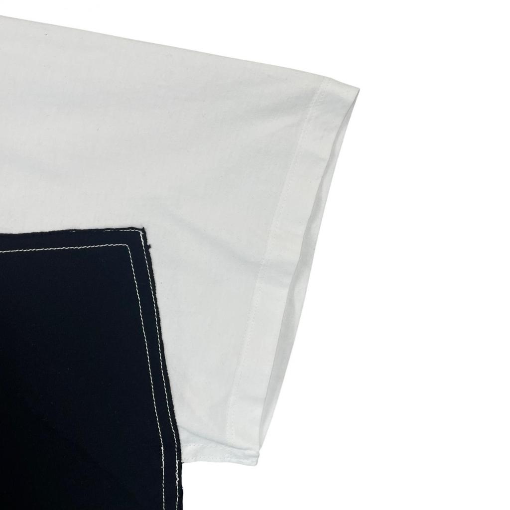 Maison Margiela (48) Calendar Logo Men's Short Sleeve T-shirt White Model S5...