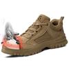 Men's Safety Shoes Anti Scald Welding Men Boots Puncture-Proof Anti-smash Work Shoes Breathe Steel Toe Sneakers Wear-resistant