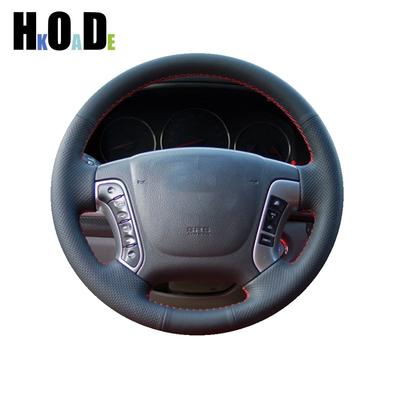 Potah volantu pro Hyundai Santa Fe 2006 2007 2008 2009 2010 2011 2012 Ručně šitý
