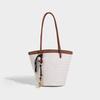 Luxury Woven Bucket Bag High-end Drawstring Shoulder Bag Women Fashion Versatile Underarm Bag New Vintage Handbag With Inner Bag