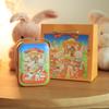 Blech Süßigkeitenbox Kindergeschenke Kleine Blechdose Keksbox Tragbare Kaninchen Geschenkbox für Geburtstag Hochzeit Party Dekoration