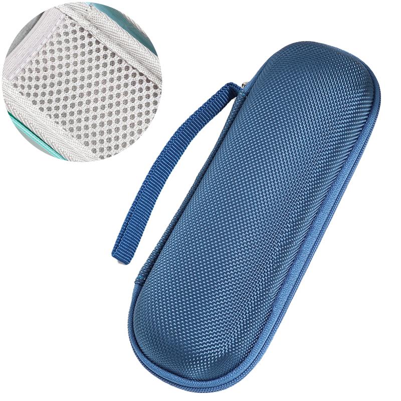 1Pc Case Portable EVA Hard Diabetic Medication Organizer Box Travel Solid Color 17.5x6.5x4.5CM Insulin Pen