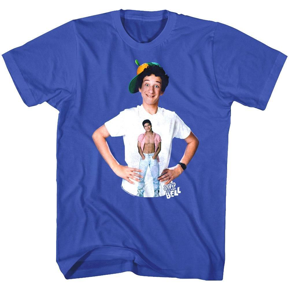 Saved By The Bell Screech Loves AC Slater Men T Shirt XL