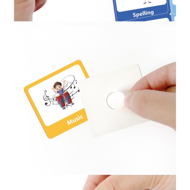 Kids Early Education Visual Daily Schedule Planning Cards For Children Good Habit Cultivation