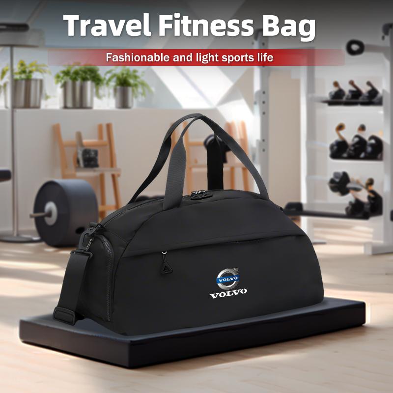 Men Women Nylon Luggage Storage Bag Travel Gym Sport Pouches For Volvo C30 C70 S60 S80 S90 T6 V40 V50 V60 V70 V90 XC40 XC60 XC70