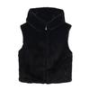 Za Autumn and Winter New Arrivals Women's Clothing Zr European and American Style Fashionable Hooded Faux Fur Effect Vest 6318800