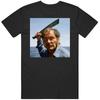 Retro 70s Klassiek Jaws Kapitein Quint Machete Film Fan T-shirt Unisex T-shirt