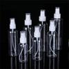 50PCS Mini Spray Bottle Set - 20ml 30ml 50ml 100ml Plastic Refillable Perfume Bottles Portable Atomizers for Travel Accessories