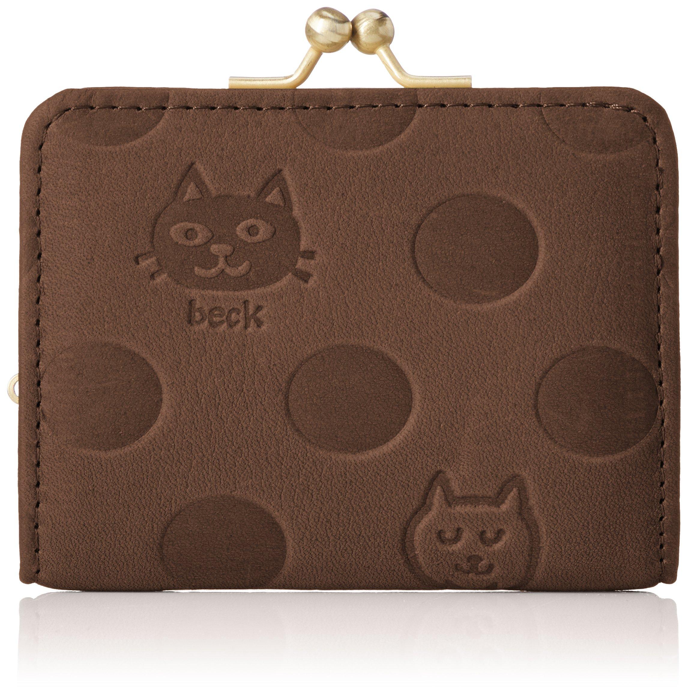 

[Box 21] Coin Purse Juju&beck Purse-type Coin Purse 0331321 Chocolate шоколадний