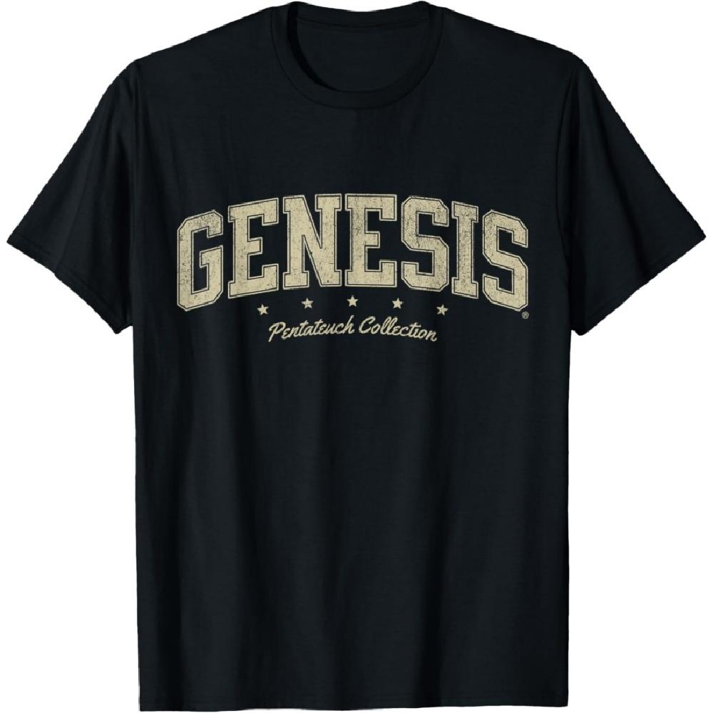 

Books Of The Bible - Genesis - Old Testament - Pentateuch T-Shirt XXXXXL чорний