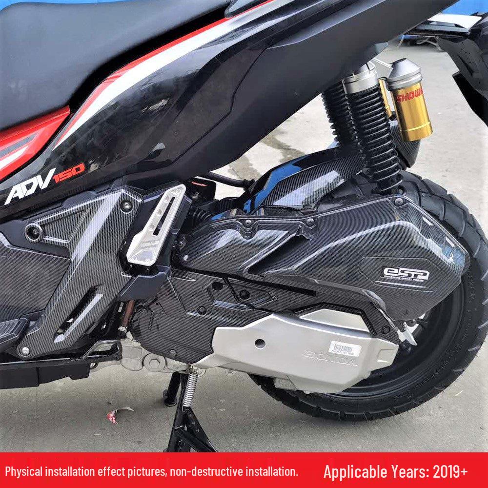 Compatible Honda ADV150 Carbon Fiber Rear Mudguard Fender (2019-2022)