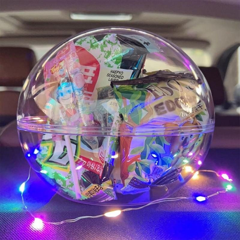 Christmas Tree Balls Baubles transparent Fillable Xmas Tree Hanging Ornaments Home Party Gifts Box party decorations