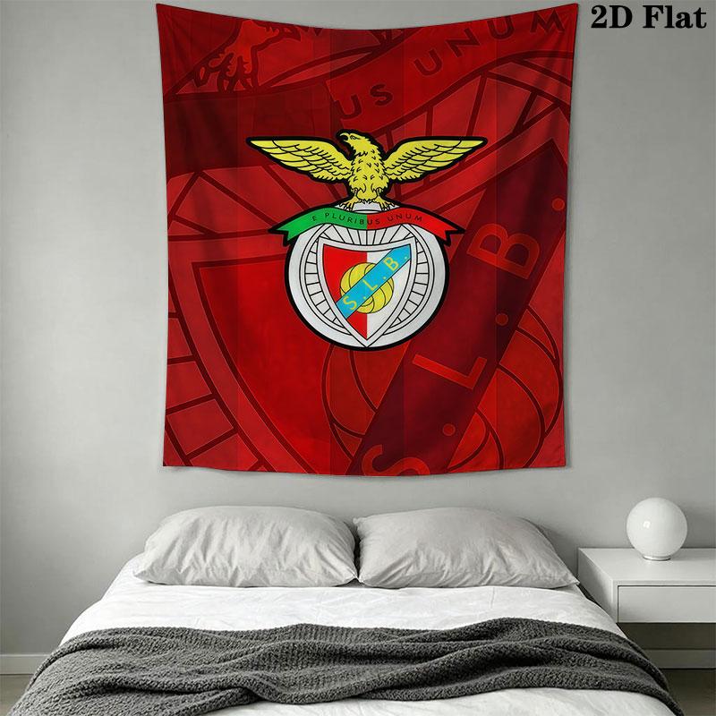 S.L. Benfica Wall Hanging Printed Fabric Blanket Decorative Tapestries for Bedroom Living Room Home Decor