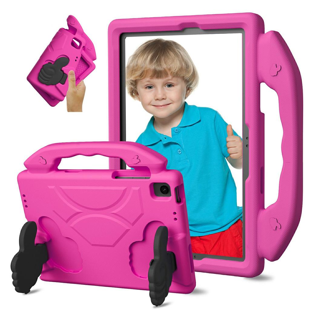 For Samsung Galaxy Tab A9+ Case Ultra-Soft EVA Thumb Kickstand Tablet Cover