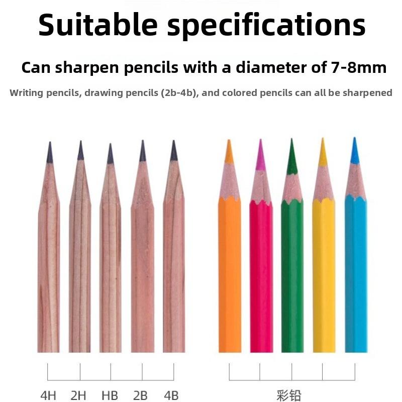 Fully Automatic Pencil Sharpener for Primary School Students - Small Diameter Pencil Electric Sharpener Machine