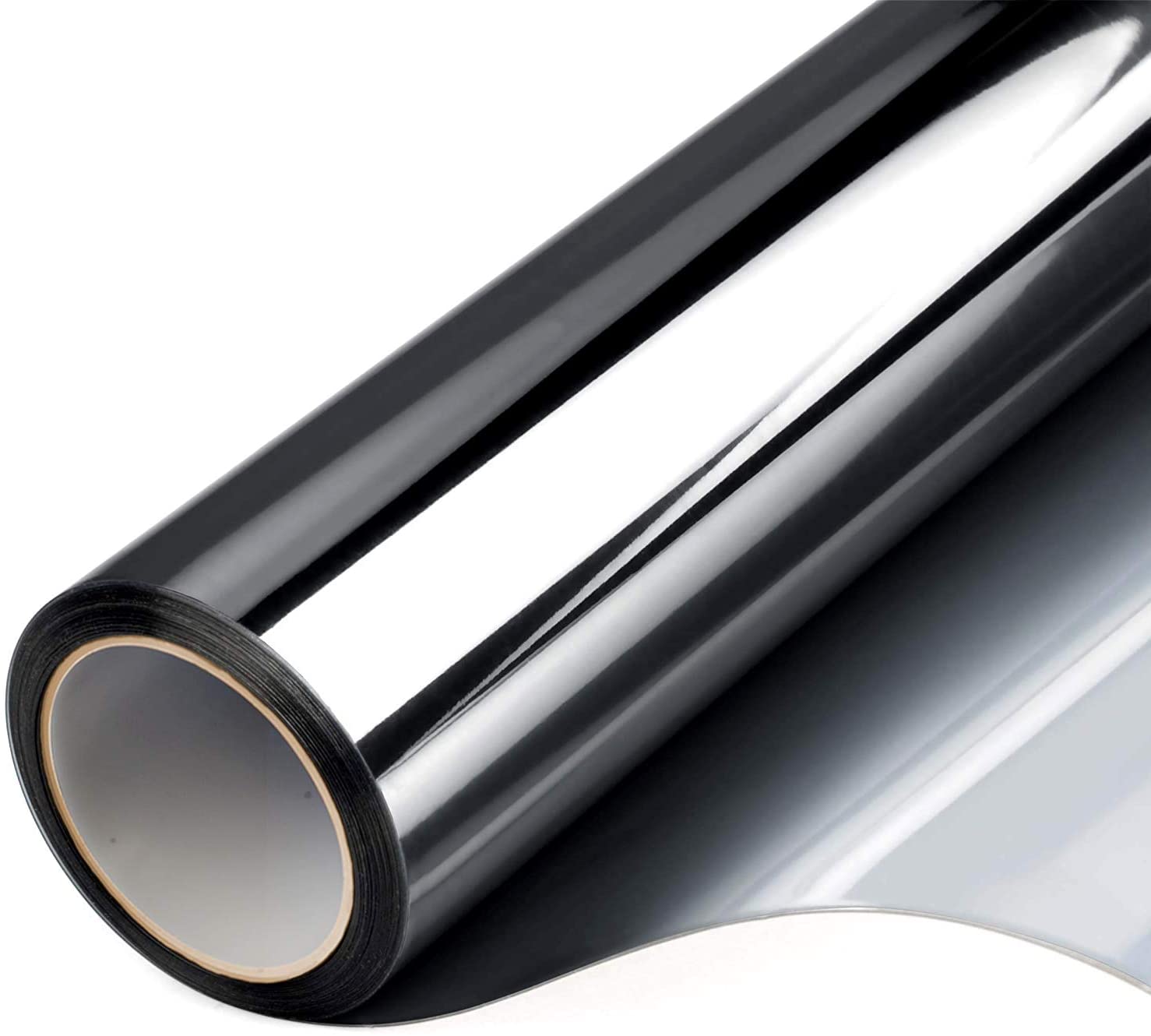 

AFDB односторонняя оконная пленка, зеркальный эффект тонировки стекла покрытия для домашнего офиса, отражающая теплоизоляция анти УФ наклейка на дверь стекла 40x100cm