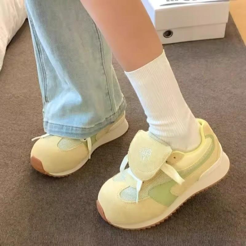 Mesh casual breathable women's shoes summer new versatile platform sports shoes women