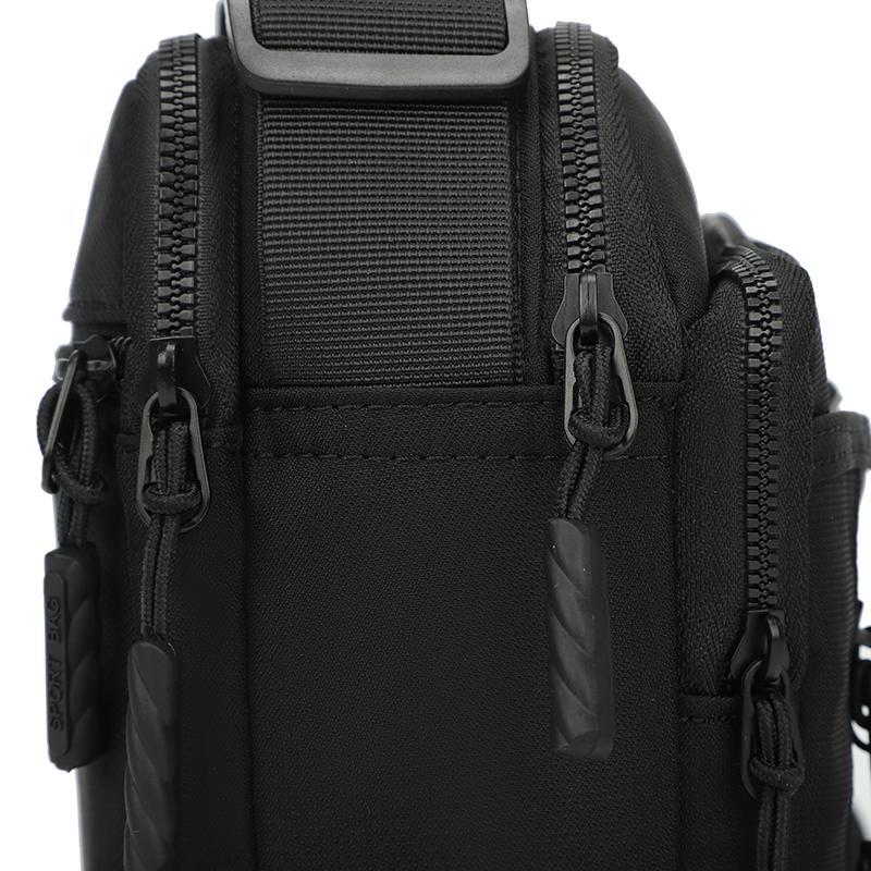 Men's Crossbody Bag Large Capacity Multi-Layer Business Handbag Traveling Shoulder Bag