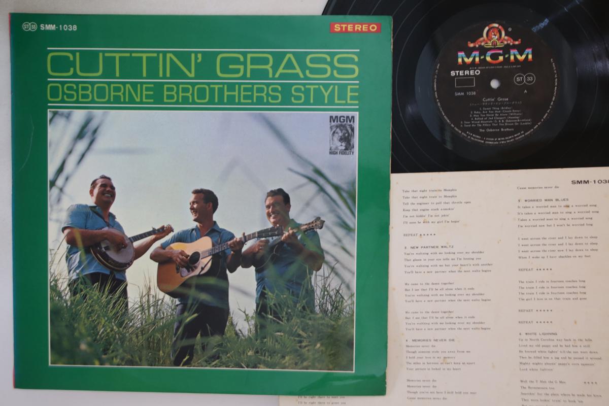 

LP Record OSBORNE BROTHERS - Cuttin Grass SMM1038 MGM Japan Folk Used
