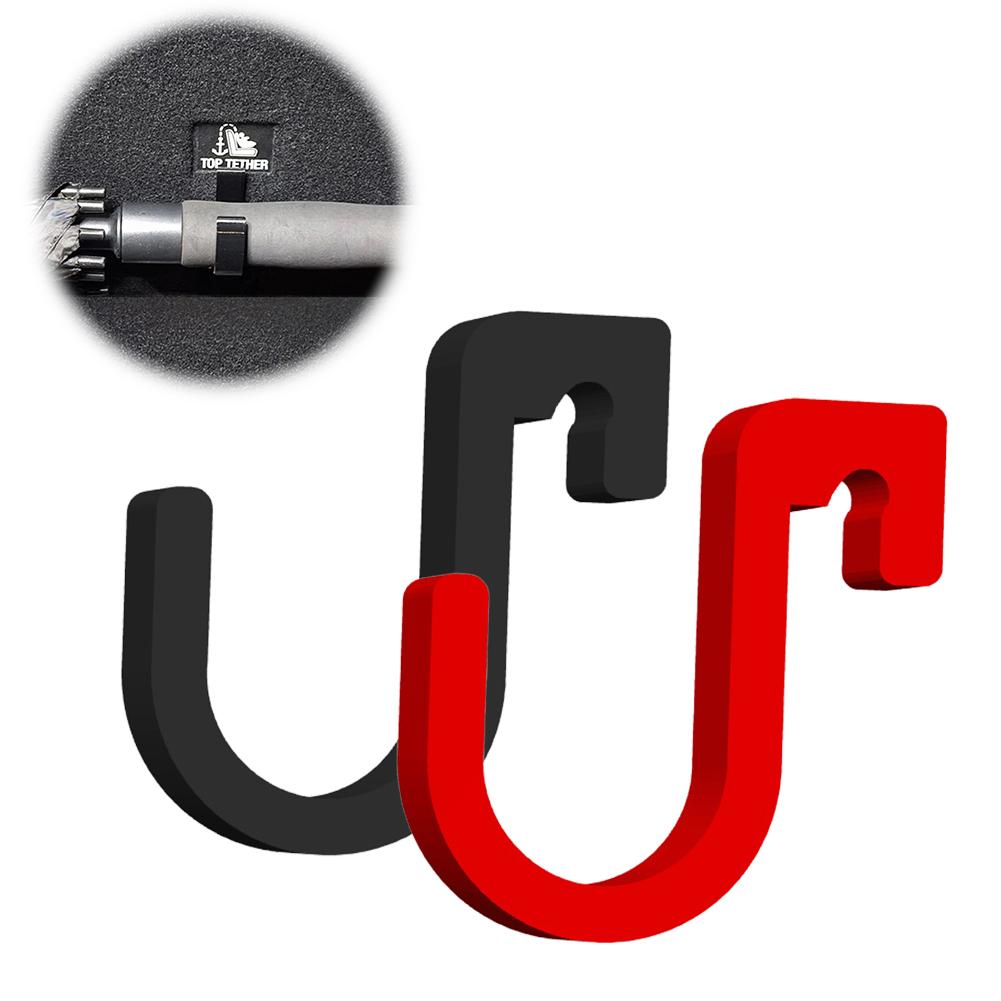 2Pcs Car Umbrella Hook Car Trunk Handbag Key Hook Car Trunk Mount Plant Towel Hook for Road Trip Purses Clothes Bags