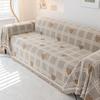 Sofa Towel Cover Cloth High Weight Skin Friendly Comfortable Soft Multi-purpose Blanket Cream Style Soft Color Tone Breathable