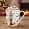 Kubek Świąteczny Zimowy na Napoje Kawę Herbatę Zioła Boże Narodzenie 320 ml