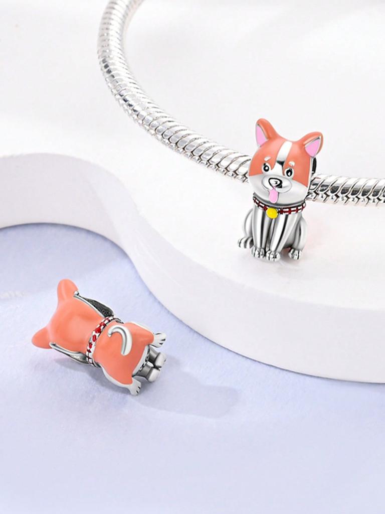 Cheese Mouse Cute Cat Beads Charm Copper Plated Fit Charms Copperoriginal Bracelet For Jewelry Making Diy Charm