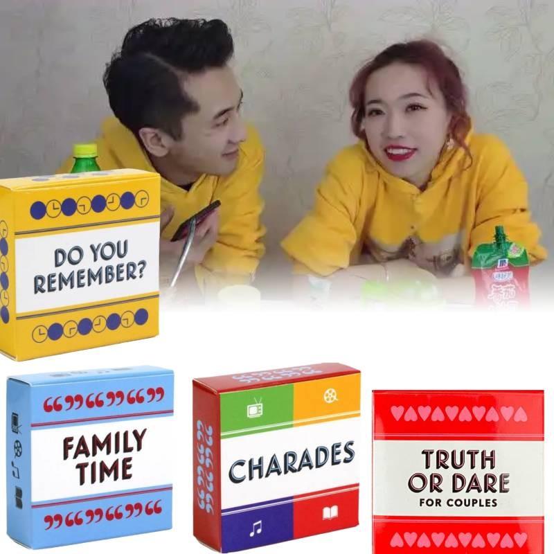 Engaging Truth Or Dare For Couples Card Game Exciting Family Fun Entertainment Experience